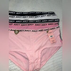NEVER WORN WITH TAGS XL JUICY BIY SHORTS/THONGS